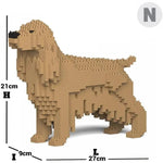 Cocker Anglais - Kit de Briques à Construire | Brique Mon Pote