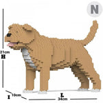 Staffordshire Bull Terrier - Kit de Briques à Construire | Brique Mon Pote