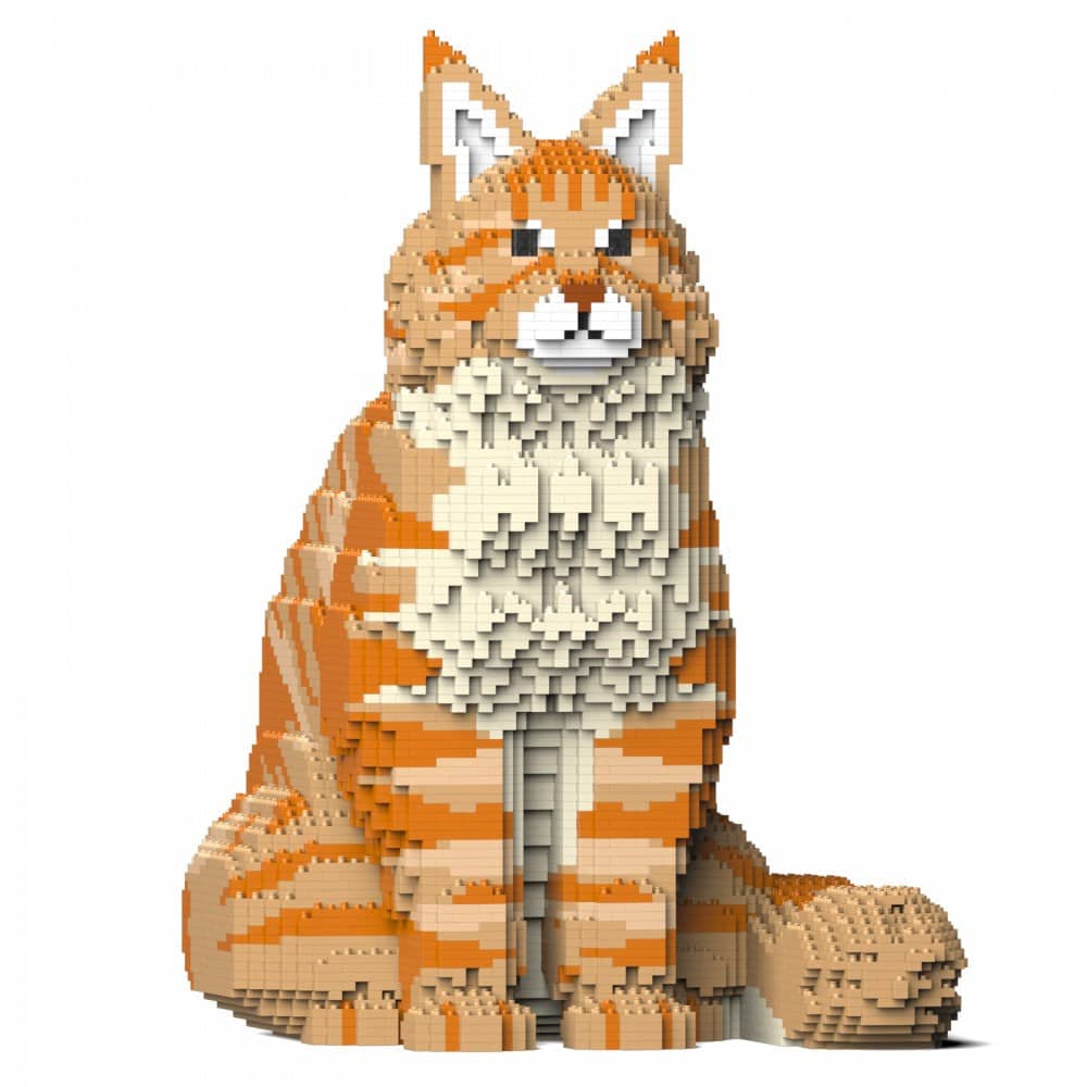 Chat Maine Coon - Kit de Briques à Construire | Brique Mon Pote